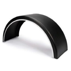 AILE PLASTIQUE 650x1900x1280mm  REBORD BLANC