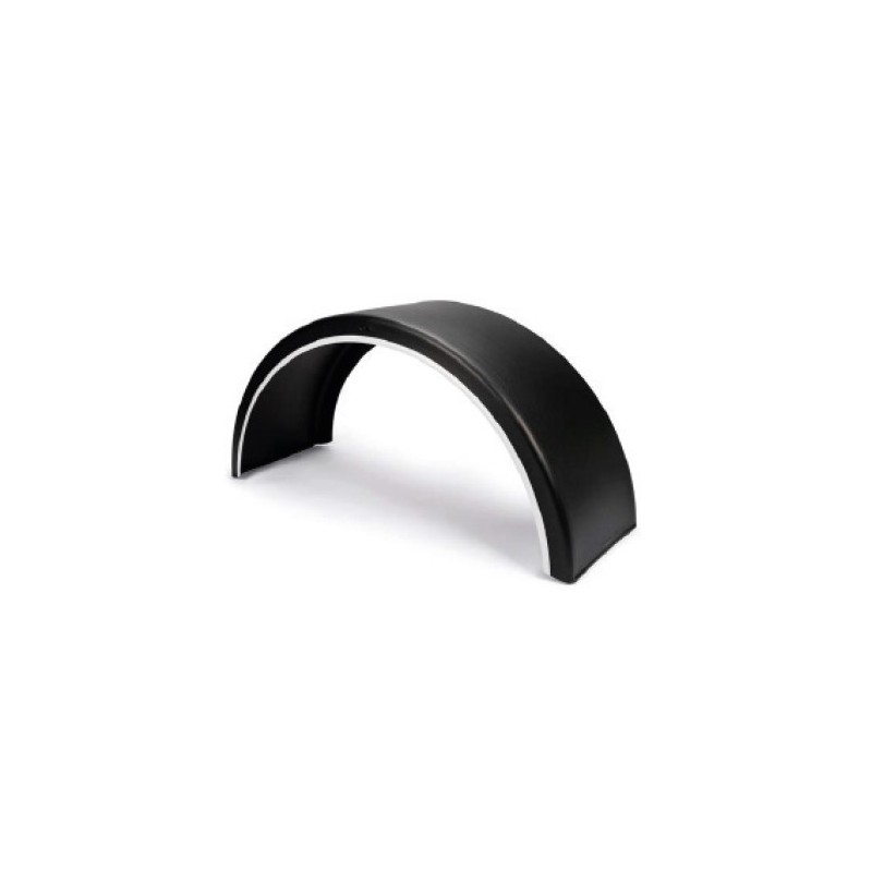AILE PLASTIQUE 650x1900x1280mm  REBORD BLANC