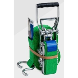 SANGLE A CLIQUET INVERSE 7T5- 9m - doigts écartés