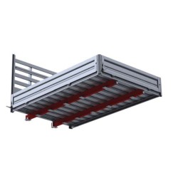 PROFIL DE SOUS BASSEMENT LONGERON HAUTEUR 110/ ALU BRUT / Longueur 5,8m