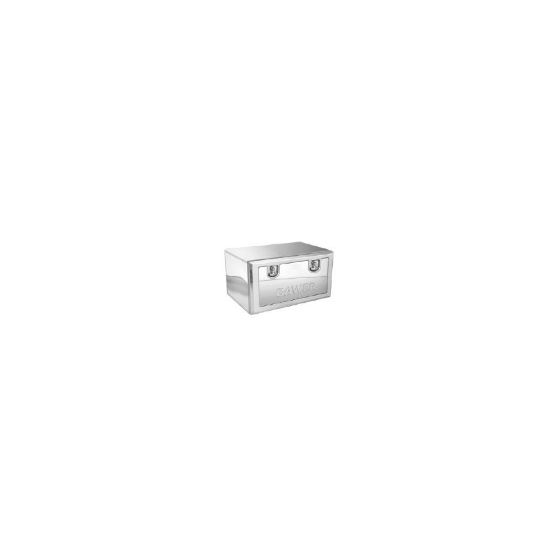 COFFRE A OUTILS  ACIER INOX POLIE 600x400x500mm GAMME CLASSIQUE