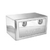 COFFRE A OUTILS  ACIER INOX POLIE 600x400x500mm GAMME CLASSIQUE