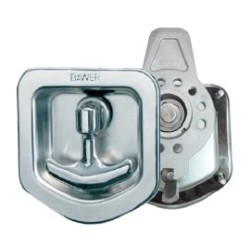 Fermeture acier inox encastrable avec penne aluminium