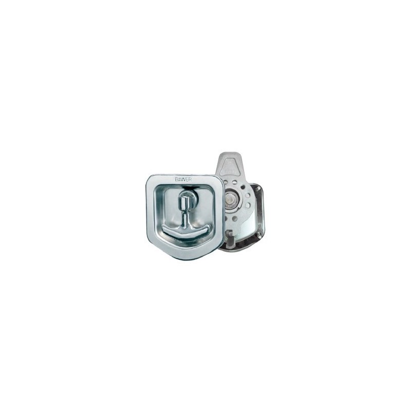 Fermeture acier inox encastrable avec penne aluminium