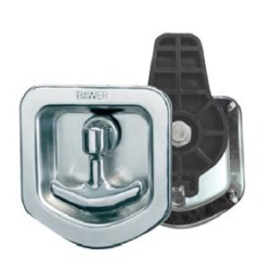 Fermeture acier inox encastrable avec penne plastique