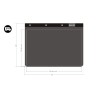 Bavette PVC lisse - 400x300 mm