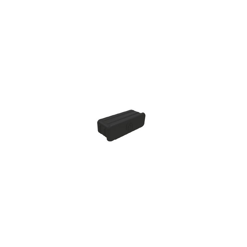 Bouchon plastique pour profil acier