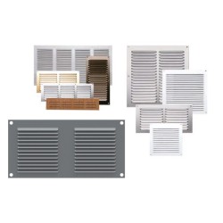 GRILLE VENTILATION H:300x150mms ANODISE