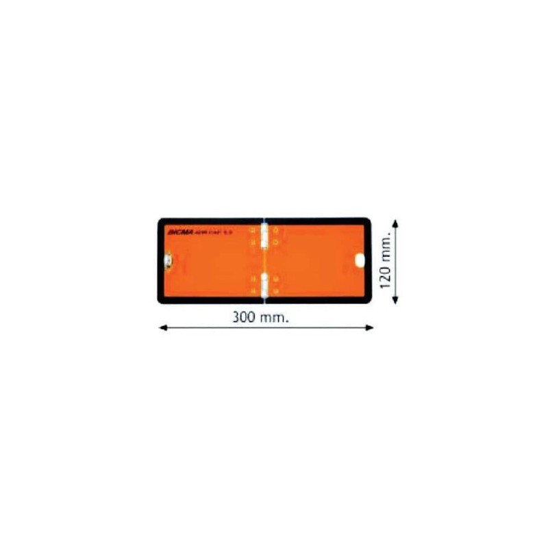 PANNEAU ALUMINIUM (pliage vertical) ADR 120x 400mm POUR VUL