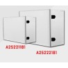 COFFRE ARRIERE CABINE EN ALU PEINT BLANC 600 x900x2000mm
