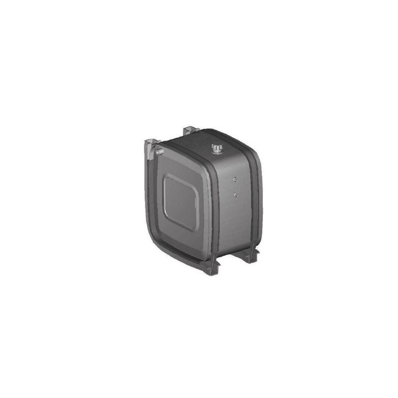 RESERVOIR HYDRAULIQUE ACIER 140L / FIXATION LATERALE / SUPPORTS EN L/PEINTURE EPOXY 675x620x360mm