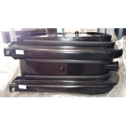 RESERVOIR HYDRAULIQUE ACIER 140L / FIXATION LATERALE / SUPPORTS EN L/PEINTURE EPOXY 675x620x360mm