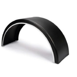 AILE PLASTIQUE 1700x1100x545mm Simple essieu bordure blanche