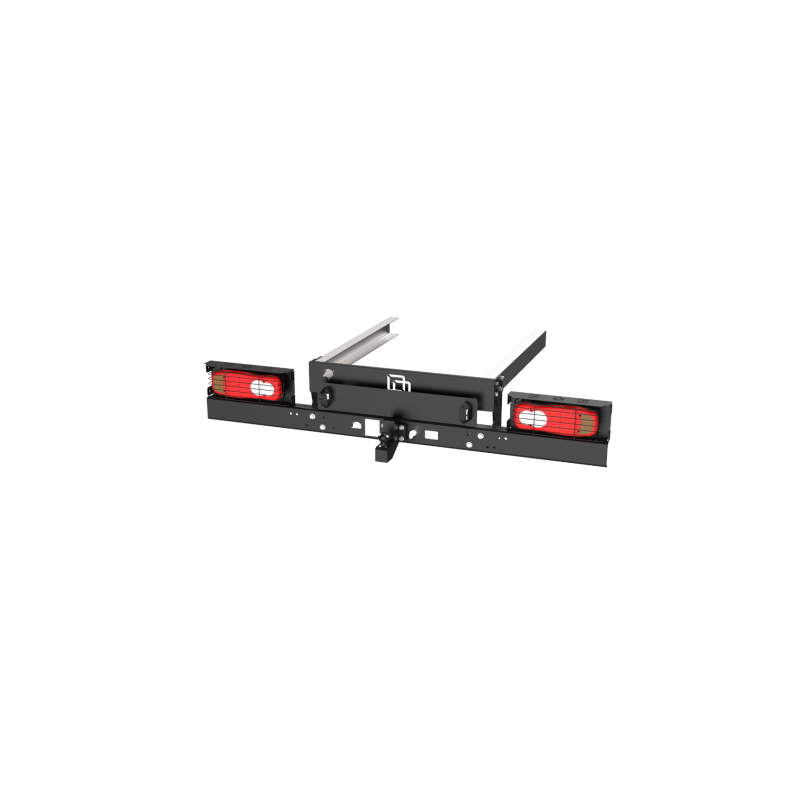 SUPPORT DE PLAQUE IMMATRICULATION POUR BAE MIXTE IVECO