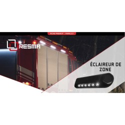 ECLAIREUR DE ZONE EN PLASTIQUE ABS 12/24V