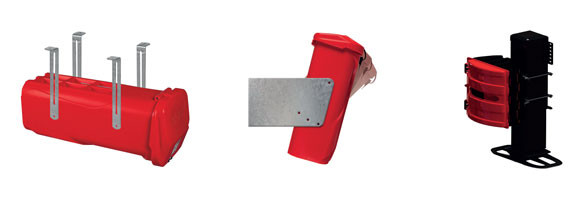 Supports de coffrets extincteur