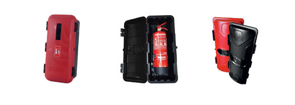 Coffrets à extincteurs à chargement frontal