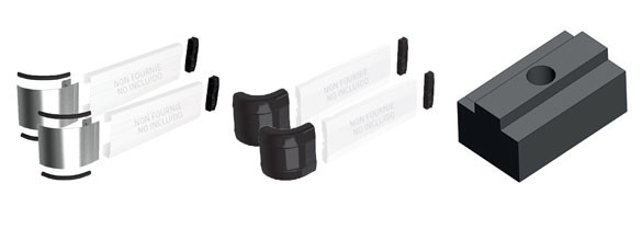 Goussets pour supports de bennes