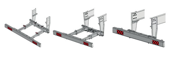 Barre anti-encastrement rétractable