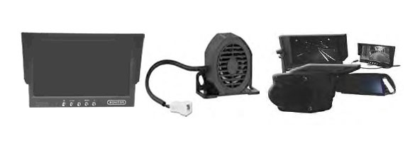 Kits caméras et alarmes de recul