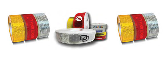 Bandes rétro-réfléchissantes personnalisées