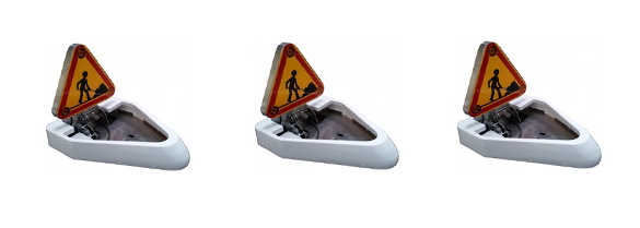 Triangles tri-flash électriques