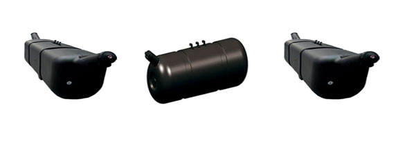 Réservoirs plastique pour groupe frigorifique