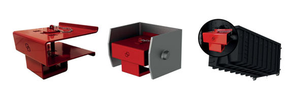 Antivols de crochets de bennes